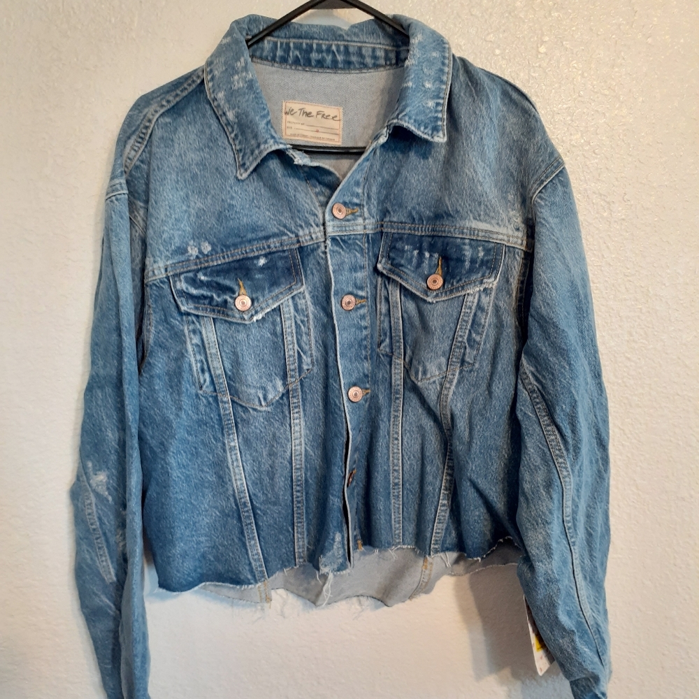 Free People Jean Jacket
